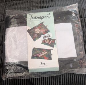 Lug Transport 3-Piece Organizer Set In Snowman Trees - Retired